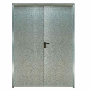 Puerta Galvanizada Lisa 2 hojas