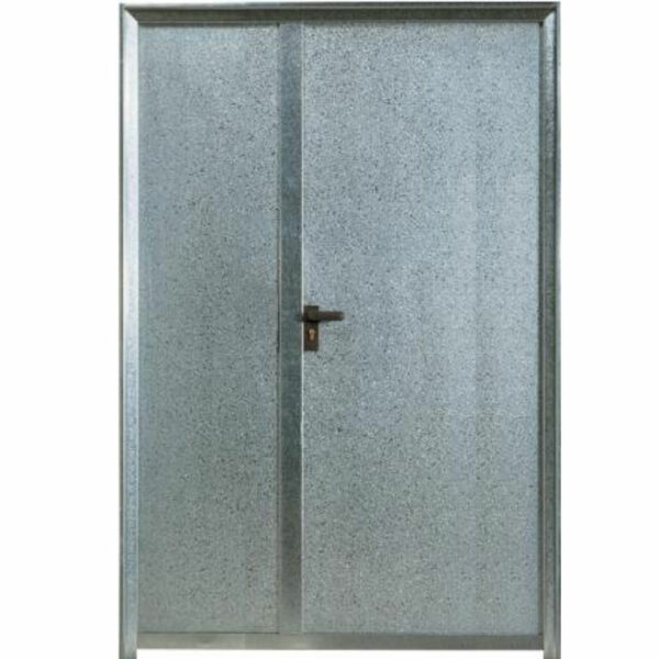 Puerta Galvanizada Lisa 2 hojas - Imagen 2