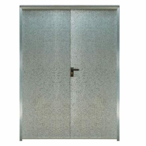 Puerta Galvanizada Lisa 2 hojas - Imagen 3