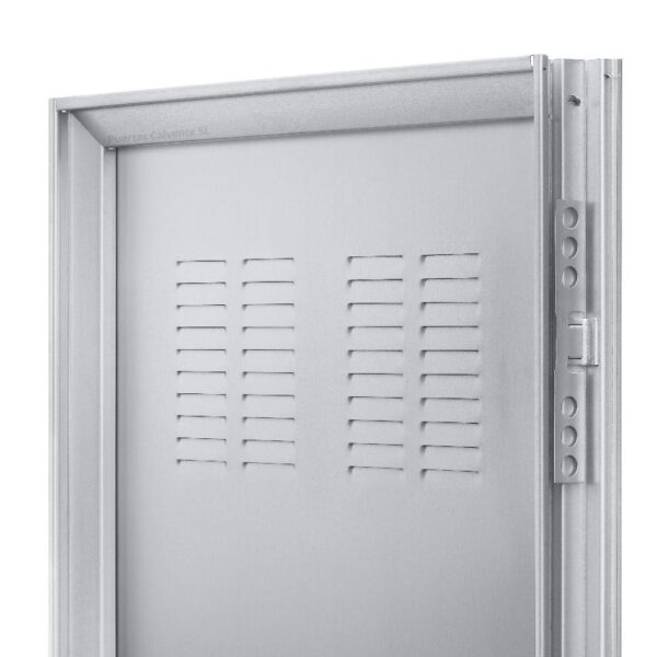Puerta Galvanizada Rejilla 1 hoja - Imagen 2
